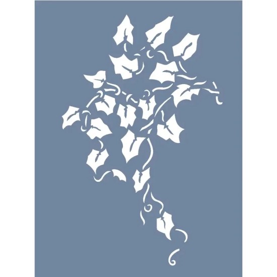D127 Yaprak Model D Serisi Stencil 15x20cm