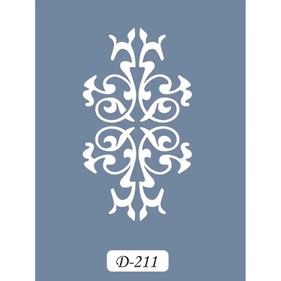 D211 Fayans Model D Serisi Stencil 15x20cm