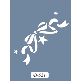 D521 Fiyonk Model D Serisi Stencil 15x20cm