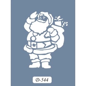 D544 Noel Baba Model D Serisi Stencil 15x20cm