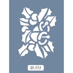 D551 Çan Model D Serisi Stencil 15x20cm