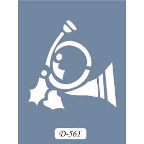 D561 Borazan Model D Serisi Stencil 15x20cm
