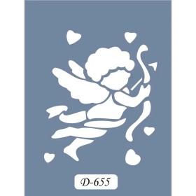 D655 Melek Model D Serisi Stencil 15x20cm