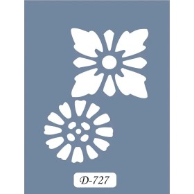 D727 Fayans Model D Serisi Stencil 15x20cm