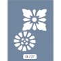 D727 Fayans Model D Serisi Stencil 15x20cm
