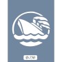D750 Gemi Model D Serisi Stencil 15x20cm