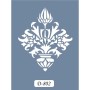 D802 Göbek Model D Serisi Stencil 15x20cm