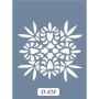 D828 Fayans Model D Serisi Stencil 15x20cm