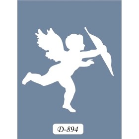 D894 Melek Model D Serisi Stencil 15x20cm
