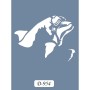 D954 Yunus Model D Serisi Stencil 15x20cm