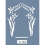 D1067 Çerçeve Model D Serisi Stencil 15x20cm