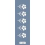 U02 Floral Bordür Stencil 13x57cm