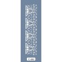 U08 Geometrik Bordür Stencil 13x57cm