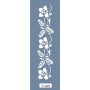 U09 Floral Bordür Stencil 13x57cm