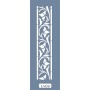 U10 Floral Bordür Stencil 13x57cm