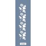 U12 Floral Bordür Stencil 13x57cm