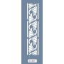 U15 Geometrik Bordür Stencil 13x57cm