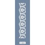 U16 Floral Bordür Stencil 13x57cm