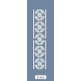U18 Floral Bordür Stencil 13x57cm