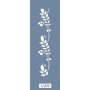 U20 Floral Bordür Stencil 13x57cm