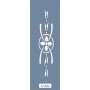 U33 Geometrik Bordür Stencil 13x57cm