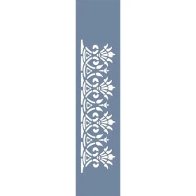 U46 Dekoratif Bordür Stencil 13x57cm
