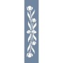U47 Floral Bordür Stencil 13x57cm
