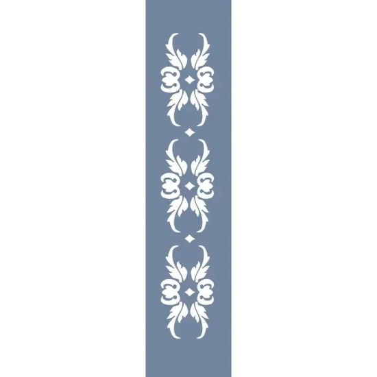 U49 Bordür Stencil 13x57cm