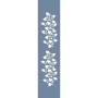 U57 Floral Bordür Stencil 13x57cm
