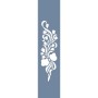 U62 Floral Bordür Stencil 13x57cm