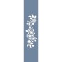 U63 Floral Bordür Stencil 13x57cm