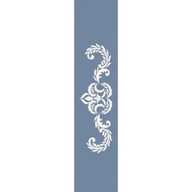 U65 Barok Bordür Stencil 13x57cm