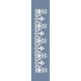 U66 Damask Bordür Stencil 13x57cm