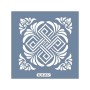 KA31 Geometrik Fayans Desen Stencil 22x22cm
