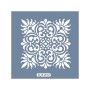 KA32 Geometrik Fayans Desen Stencil 22x22cm