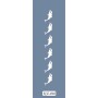 KU10 Yunuslar KU Serisi Stencil 7x36cm