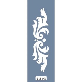 UA08 Barok UA Seri Stencil 10x25cm