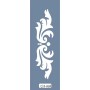 UA08 Barok UA Seri Stencil 10x25cm