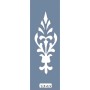 UA14 Damask UA Seri Stencil 10x25cm
