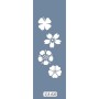 UA20 Floral UA Seri Stencil 10x25cm