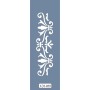 UA29 Floral UA Seri Stencil 10x25cm