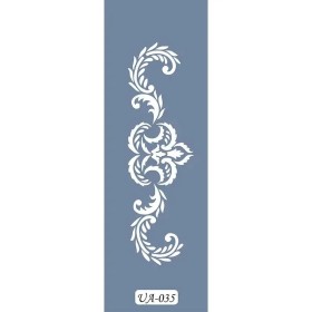 UA35 Zarif UA Seri Stencil 10x25cm
