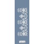 UA36 Floral UA Seri Stencil 10x25cm