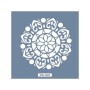YB03 Mandala Model Yuvarlak Seri Stencil 22x22cm