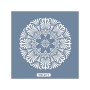 YB71 Mandala Model Yuvarlak Seri Stencil 22x22cm
