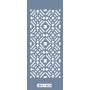 MU34 Mix Media Geometrik Desen Stencil