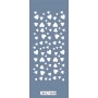 MU49 Mix Media Kalp Stencil