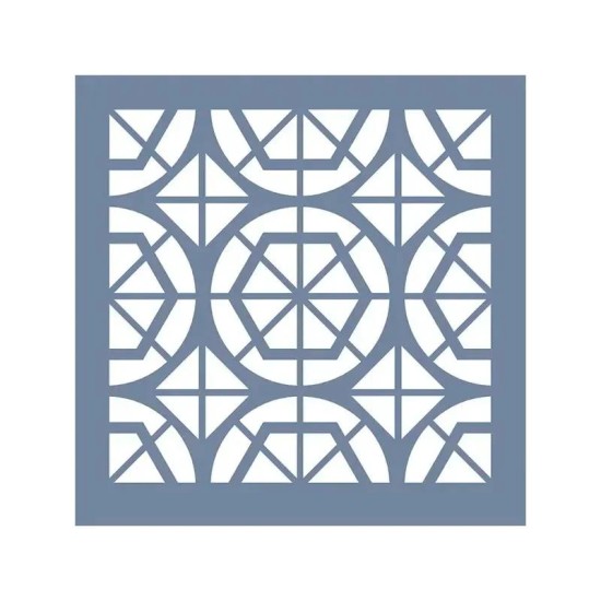 EHD01 Fayans Model Geometrik Desen Stencil 45x45 cm