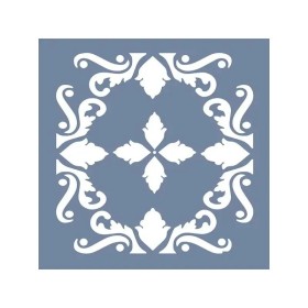 EHD12 Fayans Model Desen Stencil 25x25 cm