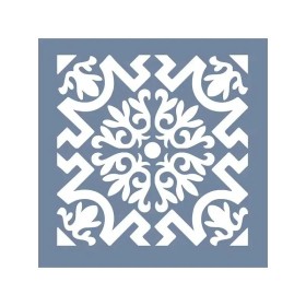 EHD22 Fayans Model Dekoratif Desen Stencil 33x33 cm